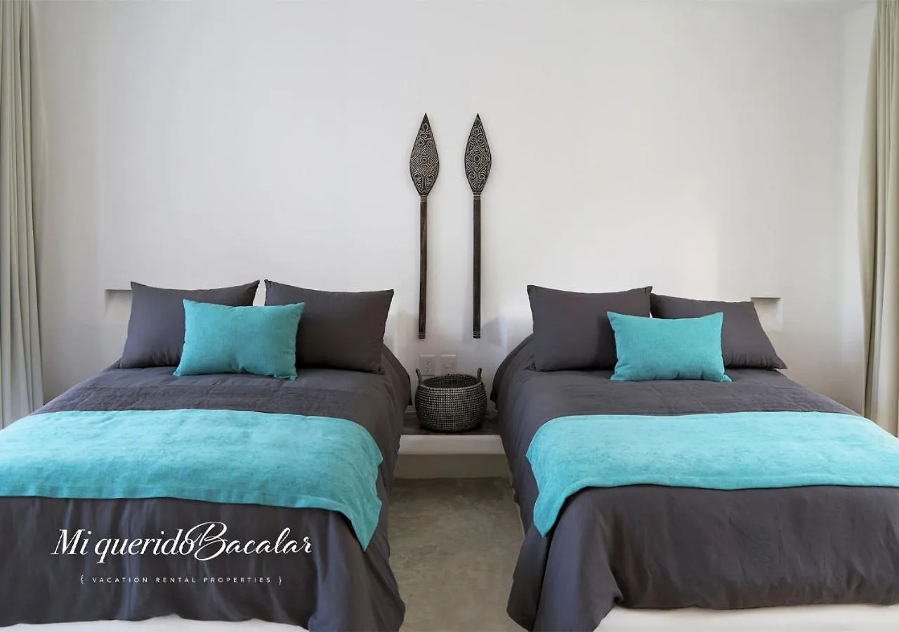 Tatil Evi Casa Marivan, Private Pier, Free Paddle Boards & Kayac Bacalar Meksika